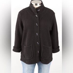 * Size S 100% cotton jacket. Oversized fit 22ptp